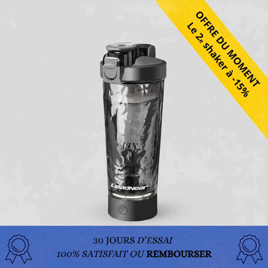 ShakeMix™ | Le Shaker Électrique Rechargeable qui Élimine les Grumeaux en Quelques Secondes