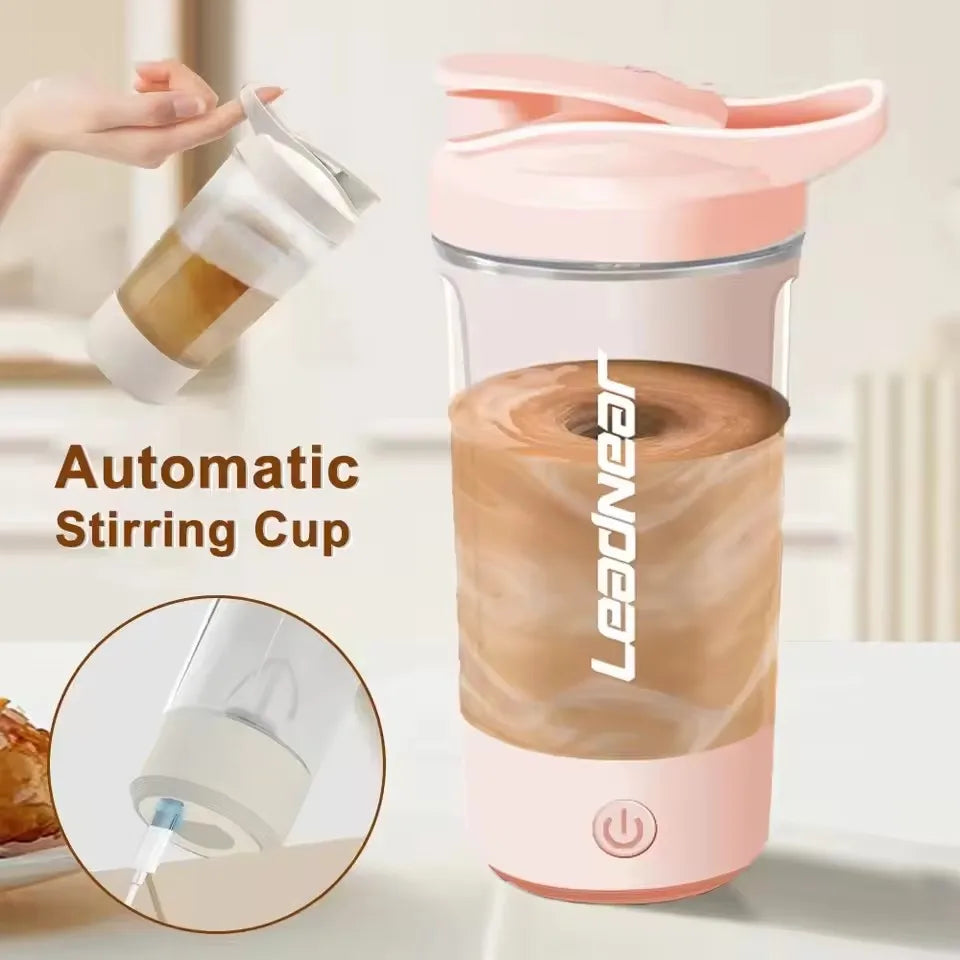 Shaker électrique portable 650ml : confort, praticité et mélange optimal au quotidien