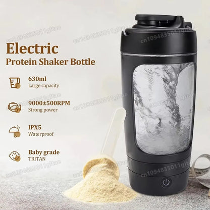 Shaker électrique portable 650ml : confort, praticité et mélange optimal au quotidien