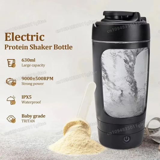 Shaker électrique portable 650ml : confort, praticité et mélange optimal au quotidien