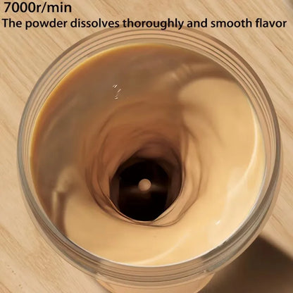 Shaker électrique portable 650ml : confort, praticité et mélange optimal au quotidien