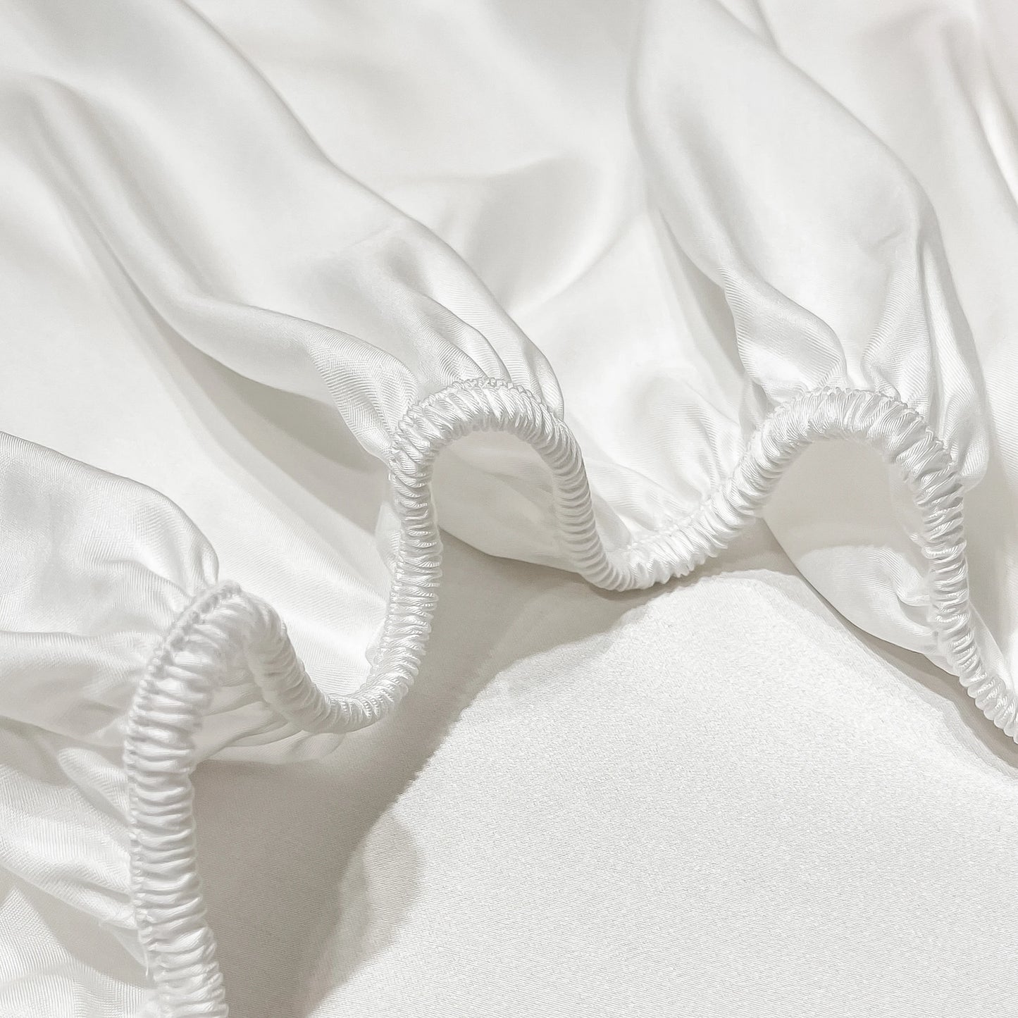 Drap-housse de lit en soie de mûrier naturelle