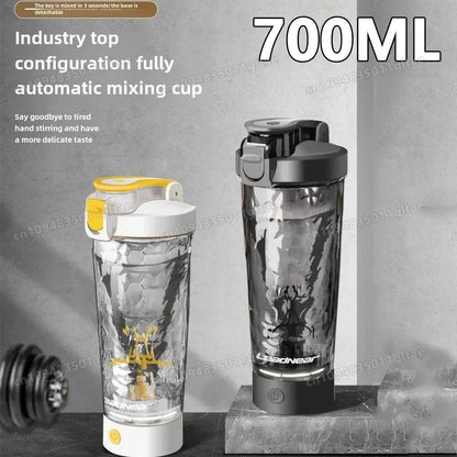 Shaker électrique portable 650ml : confort, praticité et mélange optimal au quotidien